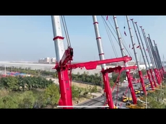 Équipement de construction de grues de camions avec une capacité de réservoir de carburant de 400 à 500 litres