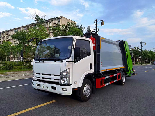 ISUZU châssis 10m3 compacteur camion poubelles poubelles collecteur de poubelles camion de décharge 8 tonnes