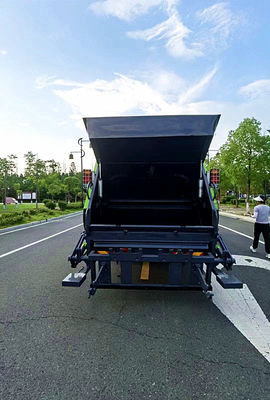 ISUZU châssis 10m3 compacteur camion poubelles poubelles collecteur de poubelles camion de décharge 8 tonnes