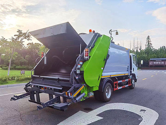 ISUZU châssis 10m3 compacteur camion poubelles poubelles collecteur de poubelles camion de décharge 8 tonnes