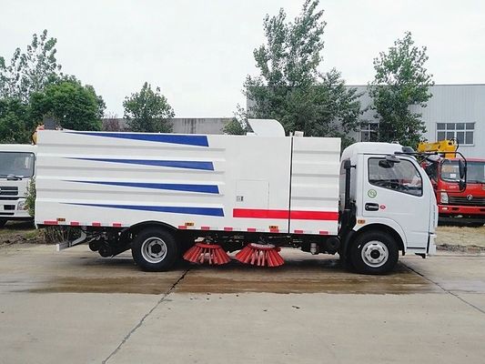 DONGFENG 8cbm camion de balayage de rue, véhicule balayeur de rue 4x2 120 ch