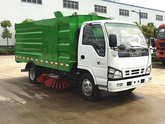 ISUZU 6cbm camion de balayage routier, camion monté balayeur routier EURO 5 4x2