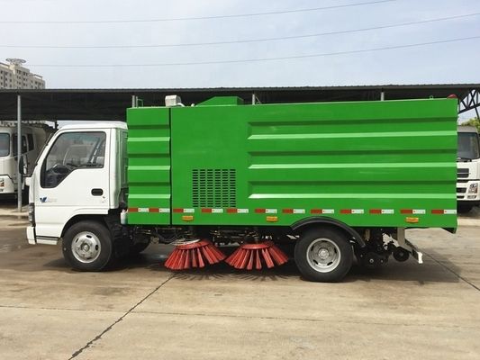 ISUZU 6cbm camion de balayage routier, camion monté balayeur routier EURO 5 4x2