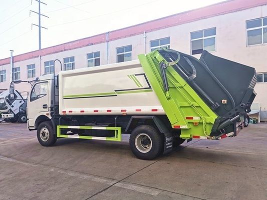Chinois Dongfeng 12m3 compacteur camion poubelle déchets concasseur de déchets camion 4x2