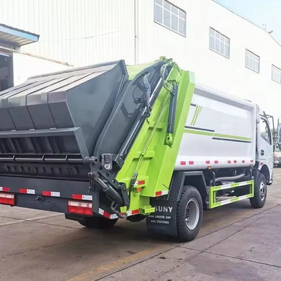 Dongfeng 8m3 compacteur de déchets camion poubelle collecteur de poubelles camion de décharge pour les déchets