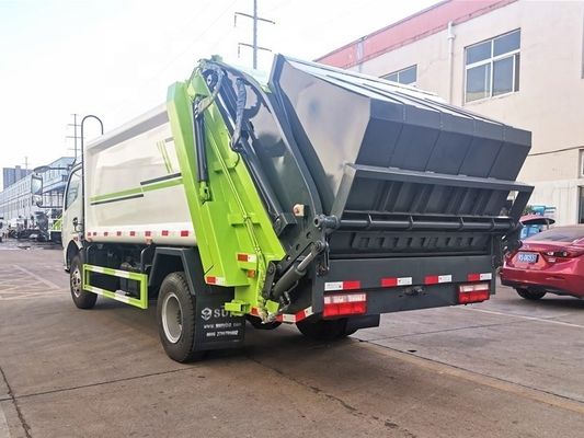 Dongfeng 8m3 compacteur de déchets camion poubelle collecteur de poubelles camion de décharge pour les déchets