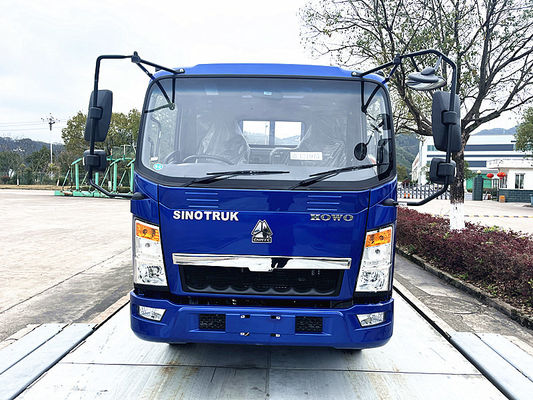 Petit camion à ordures Sinotruk Howo 3 à 4 tonnes camion-cargo Euro 3 rangées à un seul siège