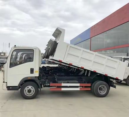 Petit camion à ordures Sinotruk Howo 3 à 4 tonnes camion-cargo Euro 3 rangées à un seul siège