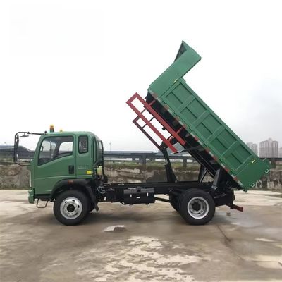 Petit camion à ordures Sinotruk Howo 3 à 4 tonnes camion-cargo Euro 3 rangées à un seul siège