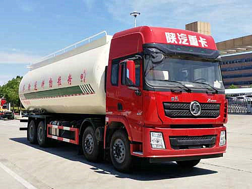 Shaanxi Shacman Camions spéciaux Ciment sec en vrac Camion de transport de ciment 8 vitesses