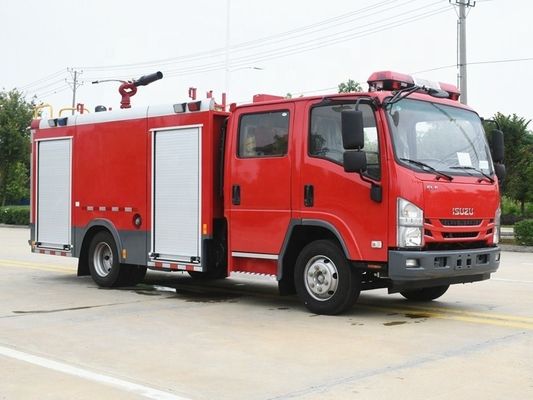 ISUZU 4X2 700P camion de lutte contre les incendies petit camion de sauvetage des incendies 4cbm 5cbm