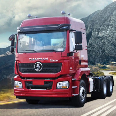 Shacman 8 roue pneu 400hp 60 tonnes Tireur camion tête tracteur remorque direction droite