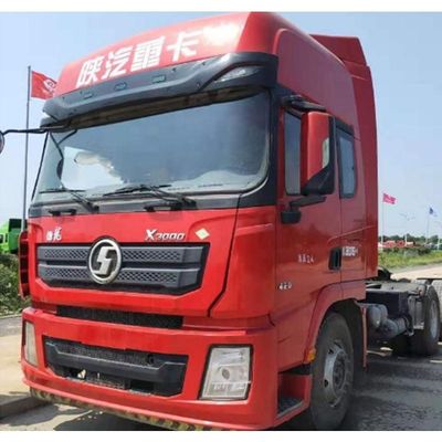 Shacman 8 roue pneu 400hp 60 tonnes Tireur camion tête tracteur remorque direction droite