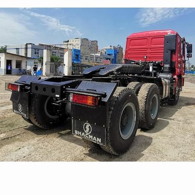 Shacman 8 roue pneu 400hp 60 tonnes Tireur camion tête tracteur remorque direction droite