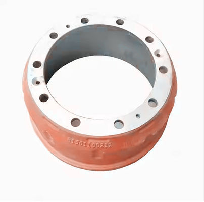 Pièces détachées pour camions Shacman en acier Centre de freinage avant tambour de rupture 199112440003/19911240001