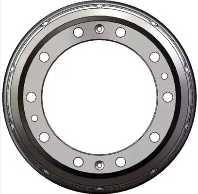 Pièces détachées pour camions Shacman en acier Centre de freinage avant tambour de rupture 199112440003/19911240001