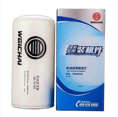 Parties détachées pour camions Shacman Weichai Filtre à huile moteur 1000046758/1000424655/1000424654/1000428205