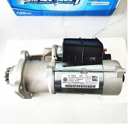 Moteur de démarrage à moteur diesel Weichai WD12 WP12/ 612600091078/612600091076 Pour camion Shacman