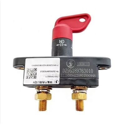 Shacman Delong Parties de camion Maître commutateur d'alimentation DZ95189763010 Commutateur de batterie 120x125x32mm