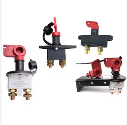 Shacman Delong Parties de camion Maître commutateur d'alimentation DZ95189763010 Commutateur de batterie 120x125x32mm