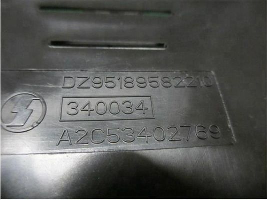 Chine Shacman pièces détachées de camions lourds F3000 tableau de bord DZ95189582210 accessoires de camions