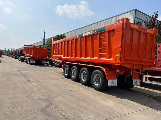 Moteur Weichai Container personnalisable et tracteur à planche plate Camion à ordures Semi-remorque