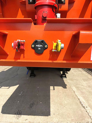 Moteur Weichai Container personnalisable et tracteur à planche plate Camion à ordures Semi-remorque