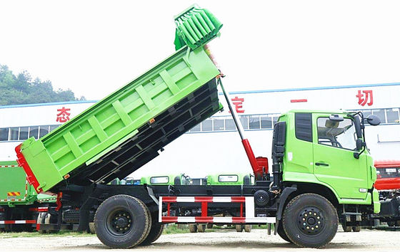 Camion à bascule Dongfeng de 10 tonnes RHD 4X2 pour le transport de marchandises avec moteur B17033 et norme d'émission Euro 2