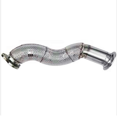 Parties détachées originales pour camions Shacman Assemblage de tuyaux d'échappement DZ97259540605/DZ97259540603 avec prix d'usine