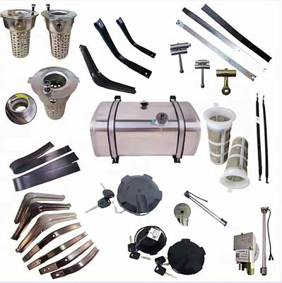Parties de camions Shacman Assemblage du réservoir de carburant DZ91189550380/DZ91189553110 avec 380L/300L pour le camion Delong F2000/F3000/X30000